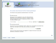 Tablet Screenshot of beratersuche.startothek.de